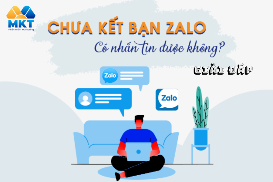 chưa kết bạn zalo có nhắn tin được không