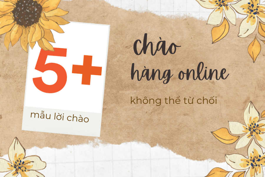 mẫu lời chào hàng