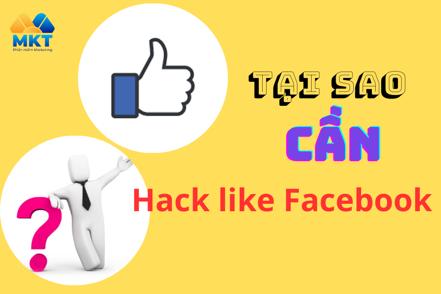 Tại sao cần hack like facebook?