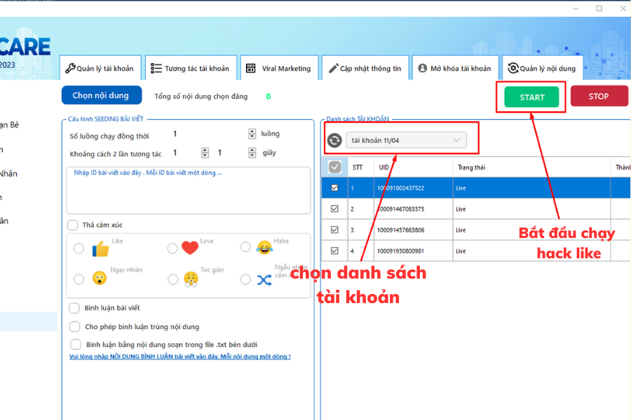 cách hack like facebook dễ nhất