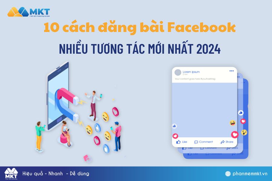 10 cách đăng bài trên Facebook được nhiều tương tác