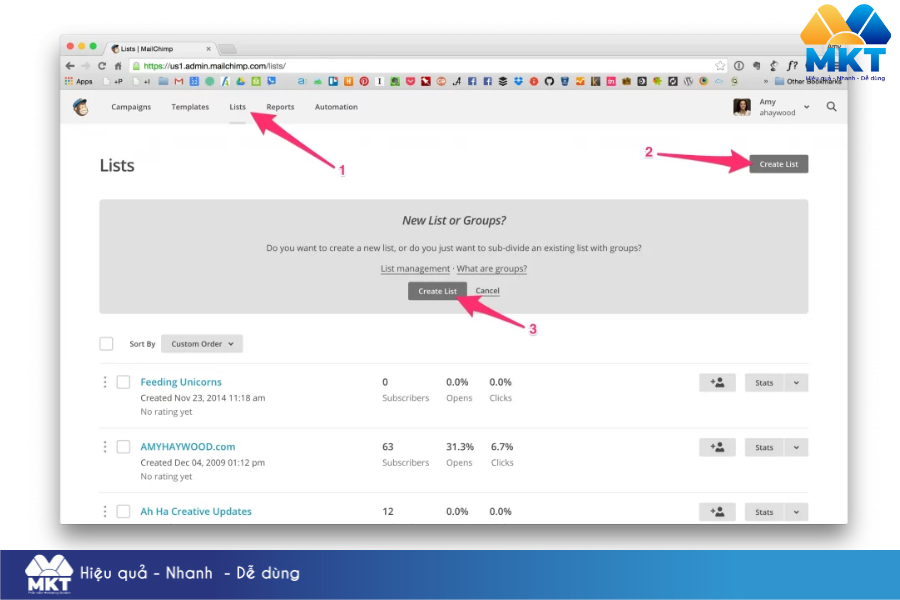 Phần mềm thực hiện Email Marketing