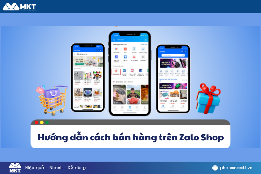 cách bán hàng trên zalo shop